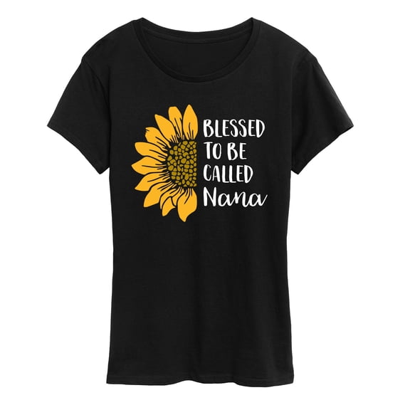 Instant Message - Blessed To Be Called Nana - Women's Short Sleeve Graphic T-Shirt