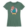 thumbnail image 1 of Instant Message - Boho Succulent - Women's Short Sleeve Graphic T-Shirt, 1 of 5