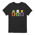 thumbnail image 1 of Instant Message - Boo Monster Signs - Youth Short Sleeve Tee, 1 of 5