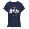 thumbnail image 1 of Instant Message - Books Comfy Clothes - Women's Short Sleeve Graphic T-Shirt, 1 of 6