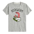 thumbnail image 1 of Instant Message - Bookworm - Toddler And Youth Short Sleeve Graphic T-Shirt, 1 of 6