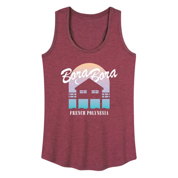 Instant Message - Bora Bora - Women's Racerback Tank Top
