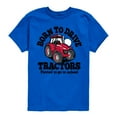 thumbnail image 1 of Instant Message - Born To Drive Tractors School - Toddler & Youth Short Sleeve Graphic T-Shirt, 1 of 6