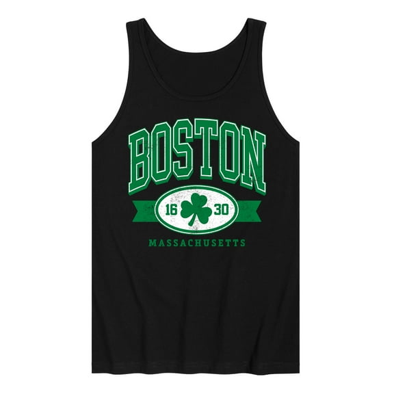 Instant Message - Boston Mass Clover - Men's Jersey Tank Top