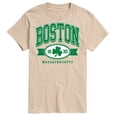 thumbnail image 1 of Instant Message - Boston Mass Clover - Men's Short Sleeve Graphic T-Shirt, 1 of 6