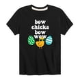 thumbnail image 1 of Instant Message - Bow Chicka Bow Wow - Youth Short Sleeve Tee, 1 of 6