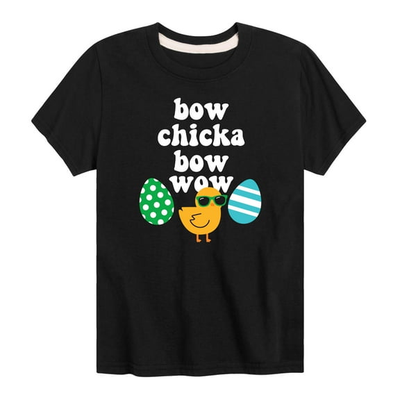 Instant Message - Bow Chicka Bow Wow - Youth Short Sleeve Tee