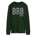 thumbnail image 1 of Instant Message - Brb Jesus - Men's Long Sleeve T-Shirt, 1 of 1