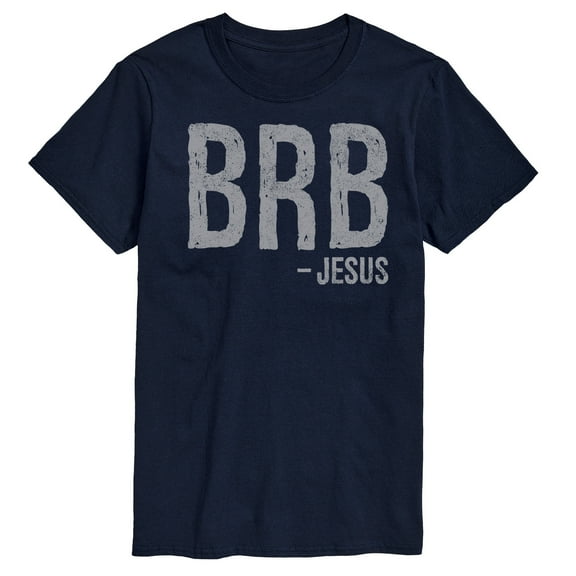 Instant Message - Brb Jesus - Men's Short Sleeve Graphic T-Shirt