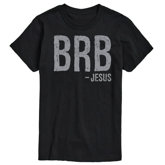Instant Message - Brb Jesus - Men's Short Sleeve Graphic T-Shirt