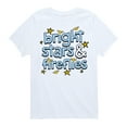 thumbnail image 1 of Instant Message - Bright Stars And Fireflies - Toddler & Youth Short Sleeve Graphic T-Shirt, 1 of 6