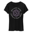 thumbnail image 1 of Instant Message - Brilliant Things Happen in Calm Minds - Women's Raglan Graphic T-Shirt, 1 of 6