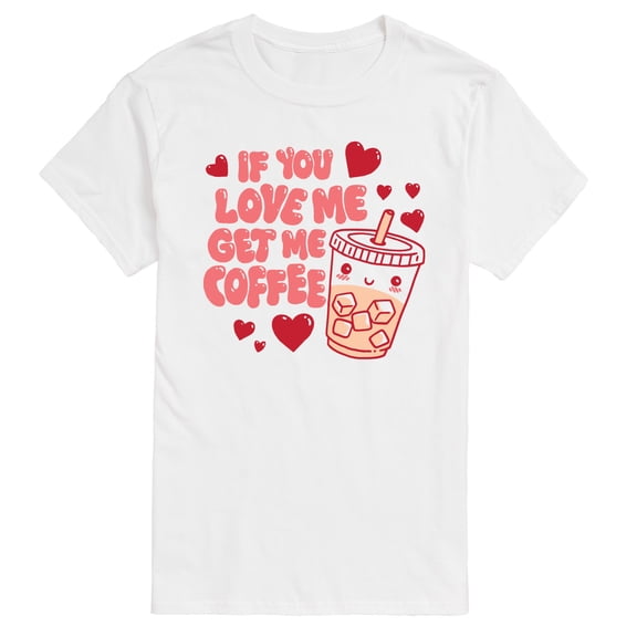 Instant Message - Bring Me Iced Coffee - Men's Short Sleeve Graphic T-Shirt