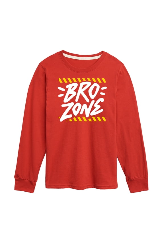 - Bro Zone - Toddler & Youth Long Sleeve Graphic T-Shirt
