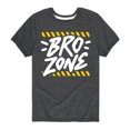 thumbnail image 1 of Instant Message - Bro Zone - Toddler & Youth Short Sleeve Graphic T-Shirt, 1 of 6