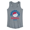 thumbnail image 1 of Instant Message - Brooklyn Baseball Club - Women's Racerback Tank Top, 1 of 6