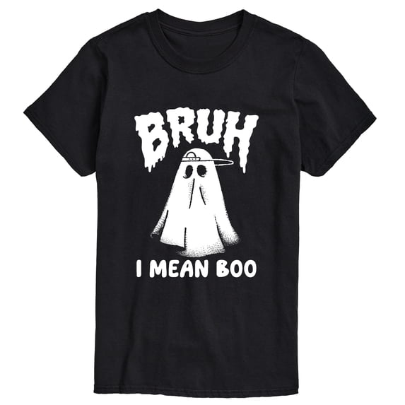 Instant Message - Bruh, I Mean Boo Short Sleeve Graphic T-Shirt
