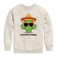 thumbnail image 1 of Instant Message - Bruh Let's Fiesta - Youth Boys Crew Fleece Sweatshirt, 1 of 5