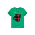 thumbnail image 1 of Instant Message - Buffalo Hot Cocoa - Toddler Short Sleeve Tee, 1 of 5