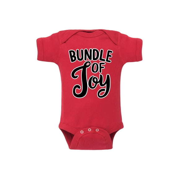 Instant Message - Bundle Of Joy Black - Infant Baby One Piece