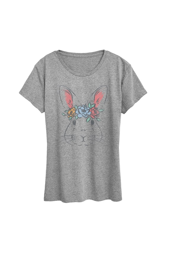 - Bunny Face - Women's Short Sleeve Graphic T-Shirt