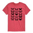 thumbnail image 1 of Instant Message - Butterfly Grid - Youth Boys Short Sleeve Graphic T-Shirt, 1 of 5
