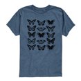 thumbnail image 1 of Instant Message - Butterfly Grid - Youth Boys Short Sleeve Graphic T-Shirt, 1 of 5