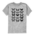 thumbnail image 1 of Instant Message - Butterfly Grid - Youth Boys Short Sleeve Graphic T-Shirt, 1 of 5