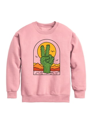 Womens Oversized Cactus Womens Sweatshirts No Hood Comfy Crew Neck Pullover  Sweater For Casual Fall Fashion Outfits From Zhangjiee, $18.82