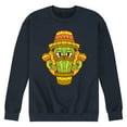 thumbnail image 1 of Instant Message - Cactus Sombrero - Men's Crew Neck Fleece Pullover, 1 of 6