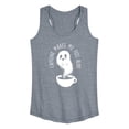 thumbnail image 1 of Instant Message - Caffeine Makes Me Feel Alive - Women's Racerback Tank Top, 1 of 5