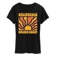 thumbnail image 1 of Instant Message - California Golden Coast - Women's Short Sleeve Graphic T-Shirt, 1 of 6