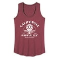 thumbnail image 1 of Instant Message - California Napa Valley Hot Air Balloon - Women's Racerback Tank Top, 1 of 6