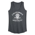 thumbnail image 1 of Instant Message - California Napa Valley Hot Air Balloon - Women's Racerback Tank Top, 1 of 6