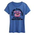 thumbnail image 1 of Instant Message - Call Me Antisocial - Women's Short Sleeve Graphic T-Shirt, 1 of 1