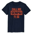 thumbnail image 1 of Instant Message - Call Me Senpai - Men's Short Sleeve Graphic T-Shirt, 1 of 6
