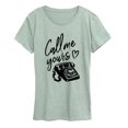 thumbnail image 1 of Instant Message - Call Me Yours - Women's Short Sleeve Graphic T-Shirt, 1 of 4