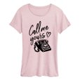 thumbnail image 1 of Instant Message - Call Me Yours - Women's Short Sleeve Graphic T-Shirt, 1 of 4