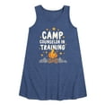thumbnail image 1 of Instant Message - Camp Counselor In Training - Toddler & Youth Girls A-line Dress, 1 of 6