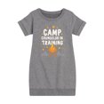 thumbnail image 1 of Instant Message - Camp Counselor In Training - Toddler & Youth Girls Fleece Dress, 1 of 1