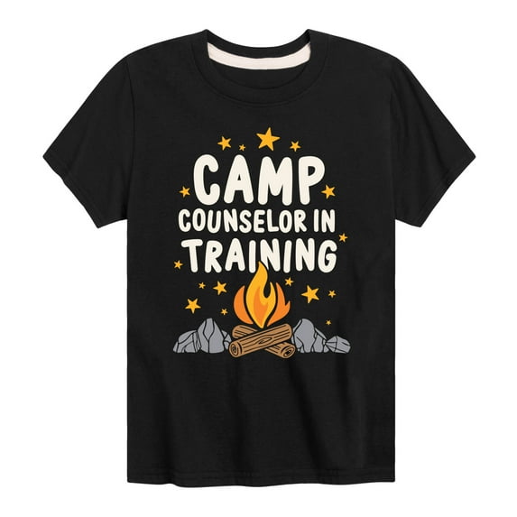 Instant Message - Camp Counselor In Training - Toddler & Youth Short Sleeve Graphic T-Shirt
