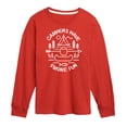 thumbnail image 1 of Instant Message - Camping - Campers Have S'more Fun - Toddler & Youth Long Sleeve Graphic T-Shirt, 1 of 6