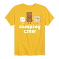thumbnail image 1 of Instant Message - Camping Crew Smores - Toddler & Youth Short Sleeve Graphic T-Shirt, 1 of 6