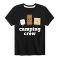 thumbnail image 1 of Instant Message - Camping Crew Smores - Toddler & Youth Short Sleeve Graphic T-Shirt, 1 of 6