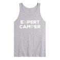 thumbnail image 1 of Instant Message - Camping - Expert Camper - Men's Jersey Tank Top, 1 of 5