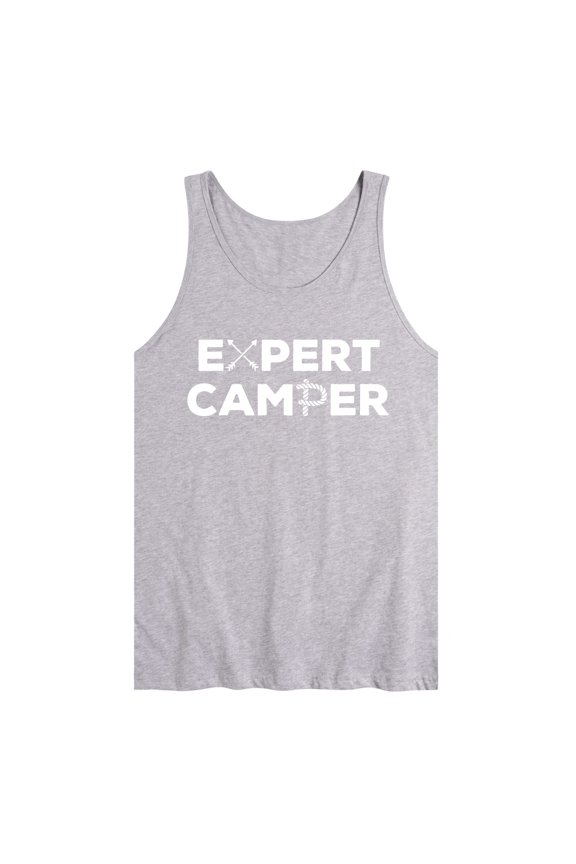 - Camping - Expert Camper - Men's Jersey Tank Top