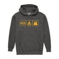 thumbnail image 1 of Instant Message - Camping Panels - Men's Pullover Hooded Fleece Sweatshirt, 1 of 6