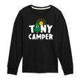 thumbnail image 1 of Instant Message - Camping - Tiny Camper - Toddler & Youth Long Sleeve Graphic T-Shirt, 1 of 6