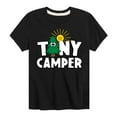 thumbnail image 1 of Instant Message - Camping - Tiny Camper - Toddler & Youth Short Sleeve Graphic T-Shirt, 1 of 6