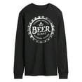 thumbnail image 1 of Instant Message - Camping Without Beer - Men's Long Sleeve T-Shirt, 1 of 5
